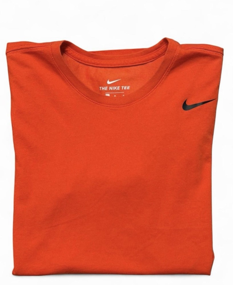 Nike Dri-FIT The Nike Tee Mens Medium Orange Athletic Shirt