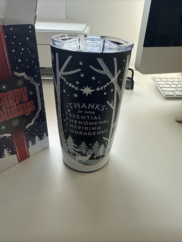 Cheerful Holiday Themed Cup for Festive Celebrations