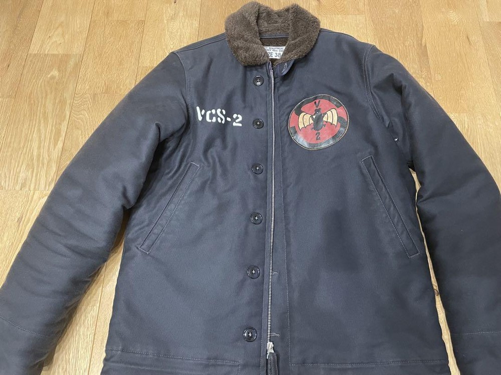 Real Mccoys U.S. Navy Vcs-2 Flight Jacket