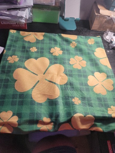 4pcs St. Patrick's Day Throw Pillow Cushion Covers Decorations 18 x 18 Inch