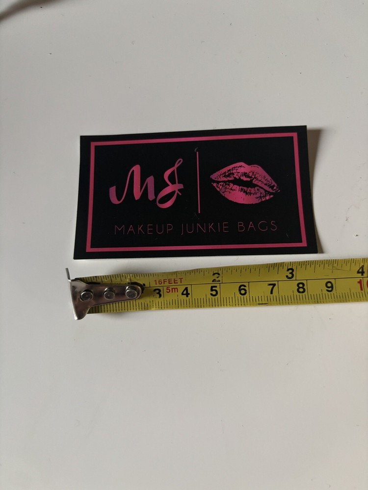 Makeup Junkie Bags 3.5’ stickers