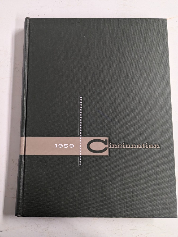 1959 UNIVERSITY OF CINCINNATI YEARBOOK CINCINNATIAN OHIO HOF NBA OSCAR ROBERTSON