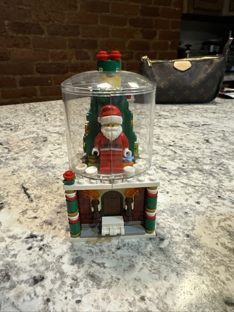 LEGO Seasonal Snowglobe Building Kit 40223 Winter Holiday Set-image