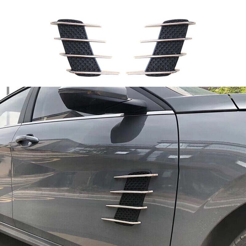 Cover Decor 2021-2023 Matte Black For Hyundai Elantra Air Flow Vent Side Fender