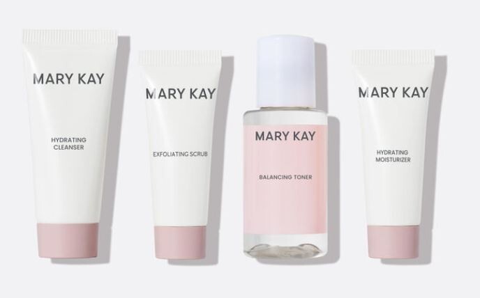 Mary Kay Hydrating Skincare Travel Set for Fresh Glow