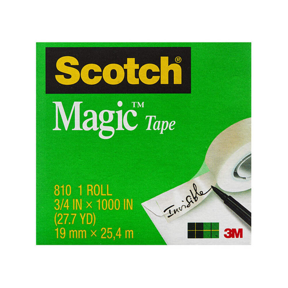 NNEDSZ SCOTCH Magic Tape 810-4 19mm Pack of 4