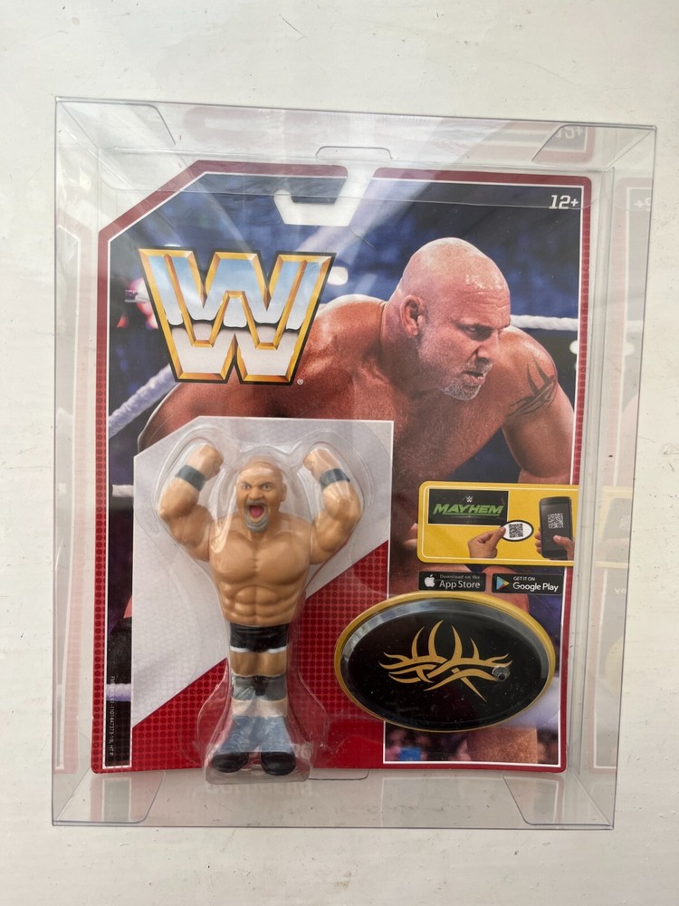 BNIB WWE MATTEL RETRO SERIES 3 BILL GOLDBERG WRESTLING ACTION FIGURE HASBRO WWF