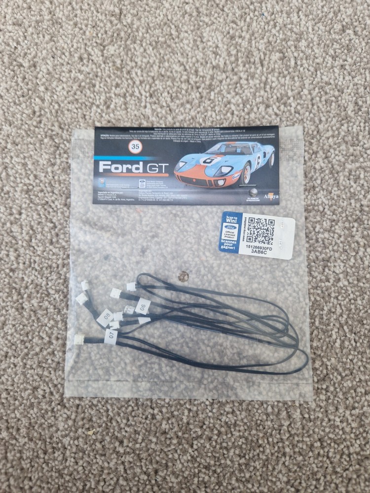 1/8 SCALE DEAGOSTINI BUILD YOUR OWN THE FORD GT40 CAR ISSUE PART 35
