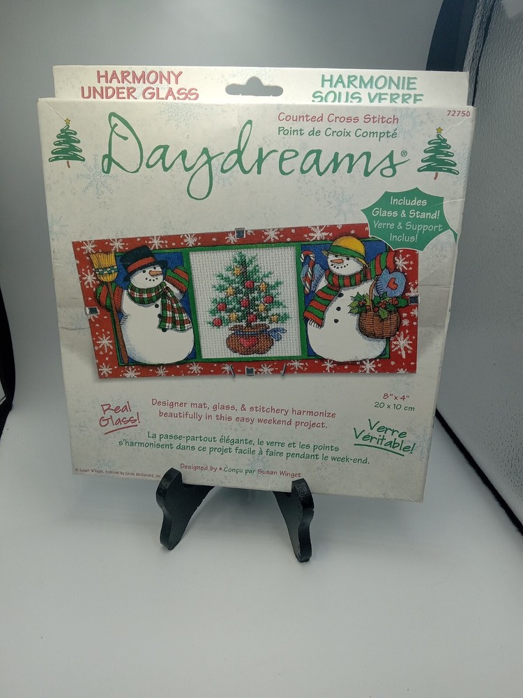 Dimensions Daydreams Counted Cross Stitch Kit 72750 CHRISTMAS Snowman