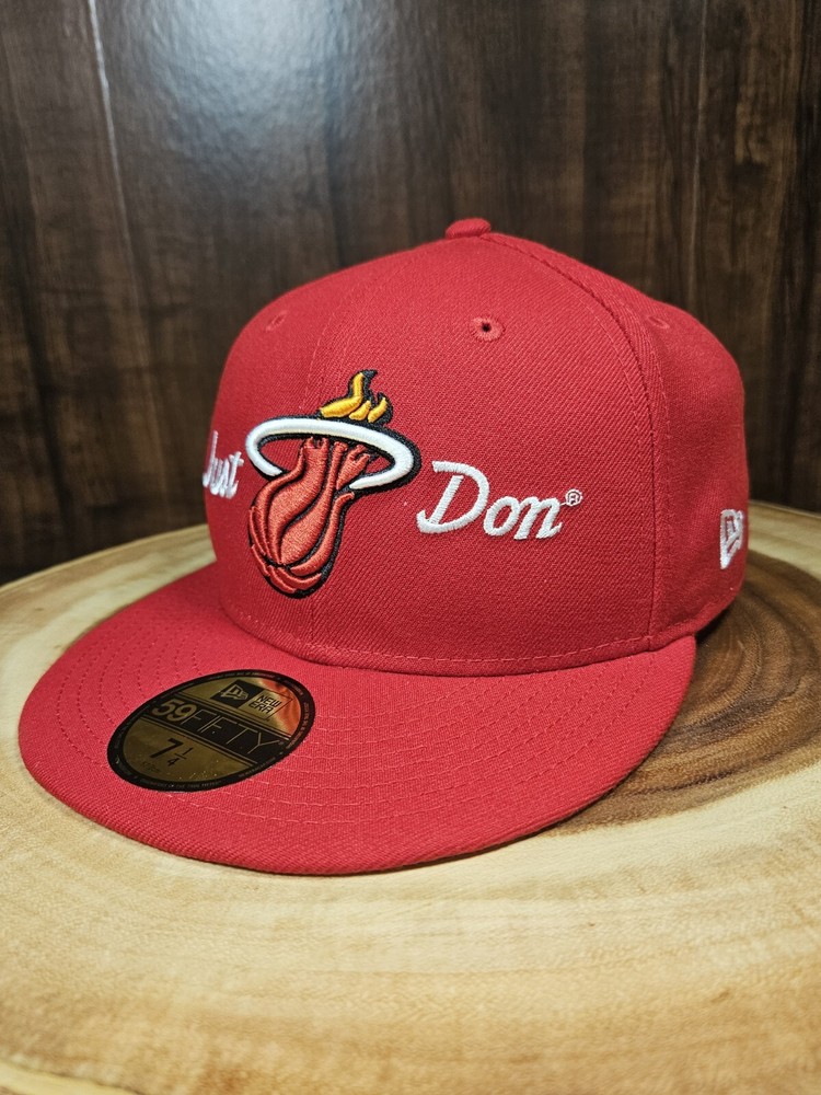 Miami Heat Just Don 59Fifty Fitted Cap Size 7 1/4 NBA Basketball Team Hat