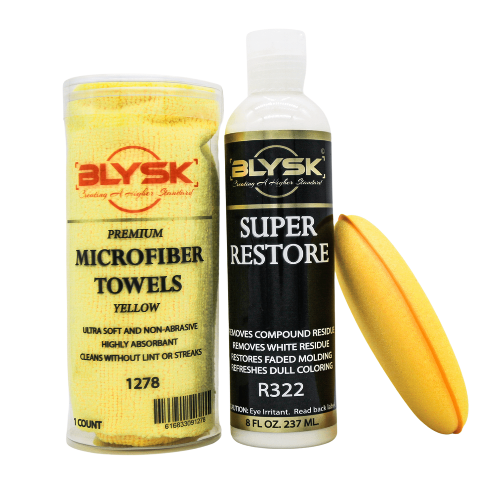 Blysk Super Restore Trim & Plastic Restorer with Protective Coating