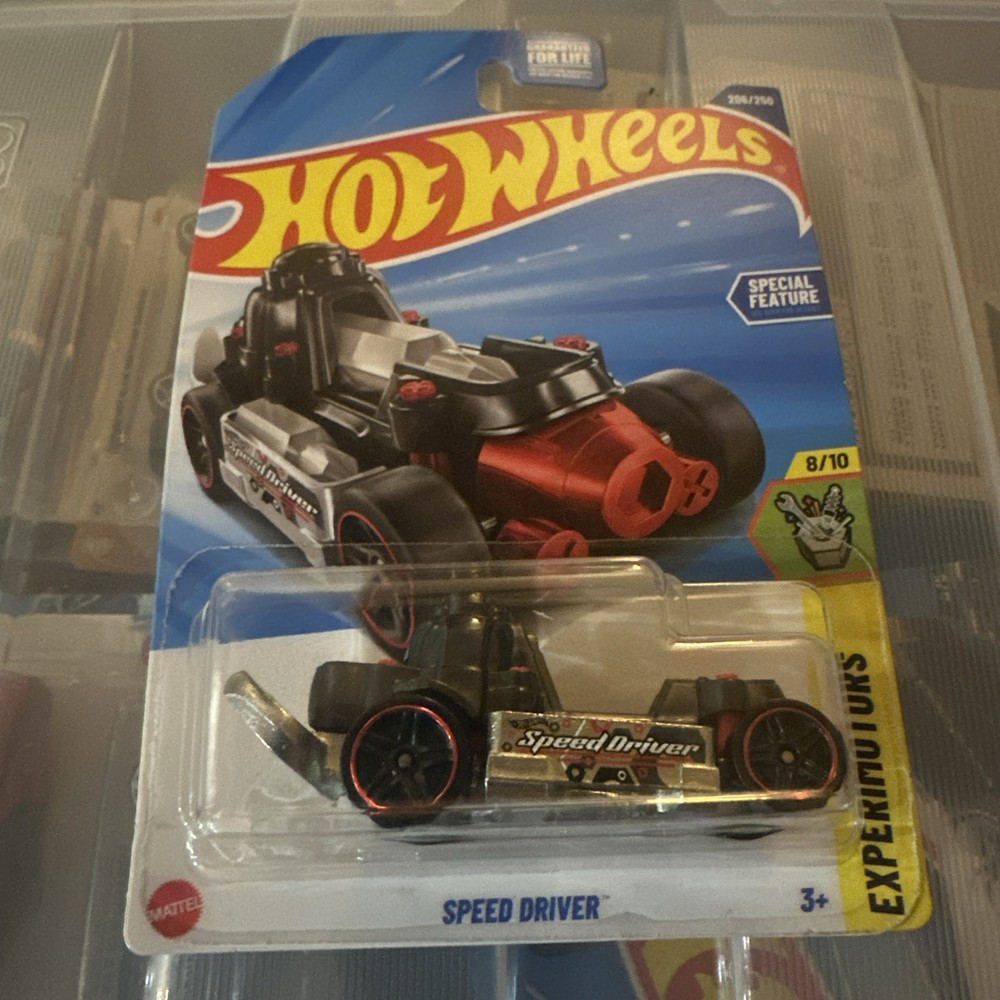 Hot Wheels 2025 Speed Driver Black 206/250 Jbb88 Experimotors Ryu Asada Design