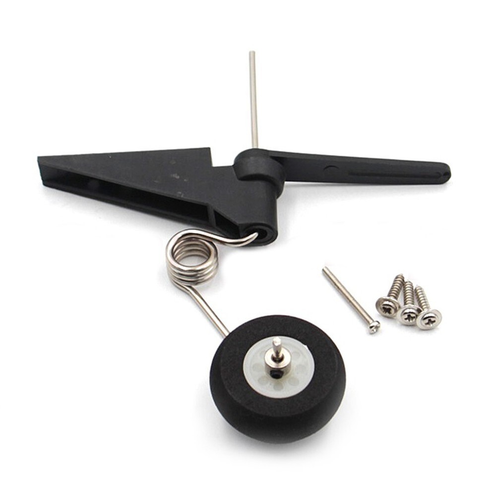 RC Airplane Tail Wheel Bracket Assembly Model Parts for Aircraft  