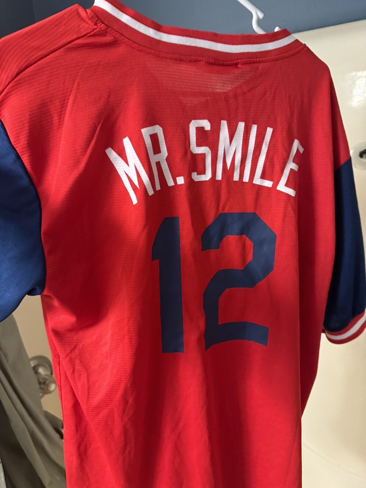Francisco Lindor Mr Smile Cleveland Indians Stadium Giveaway Jersey XL Perfect