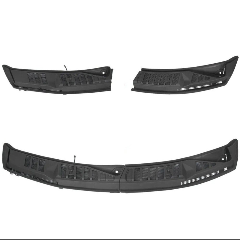 For 2015-2020 16 17 18 Ford F150 Windshield Wiper Cowl Grille Insert Panels Pair