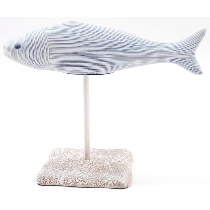 Limited Time Offer on Exquisite Porcelain Ceramic Fish Sculpture for Elegant Home Décor-image