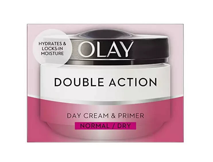 2-PACK OLAY DOUBLE ACTION DAY CREAM & PRIMER NORMAL DRY 50 ML-image