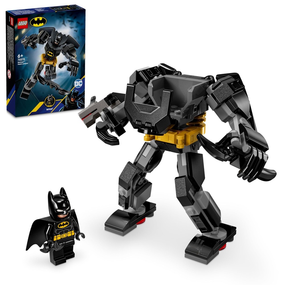 LEGO Batman Mech Suit Building Kit 76270 with Superhero Minifigure  