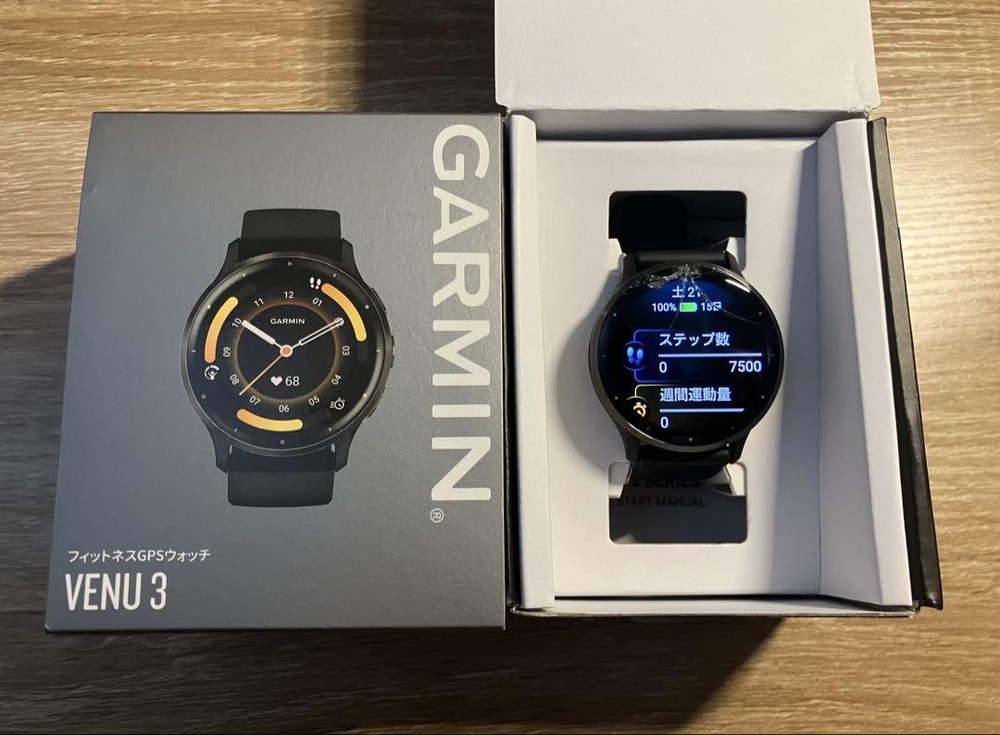 Garmin Venu 3 Smartwatch in Black Slate