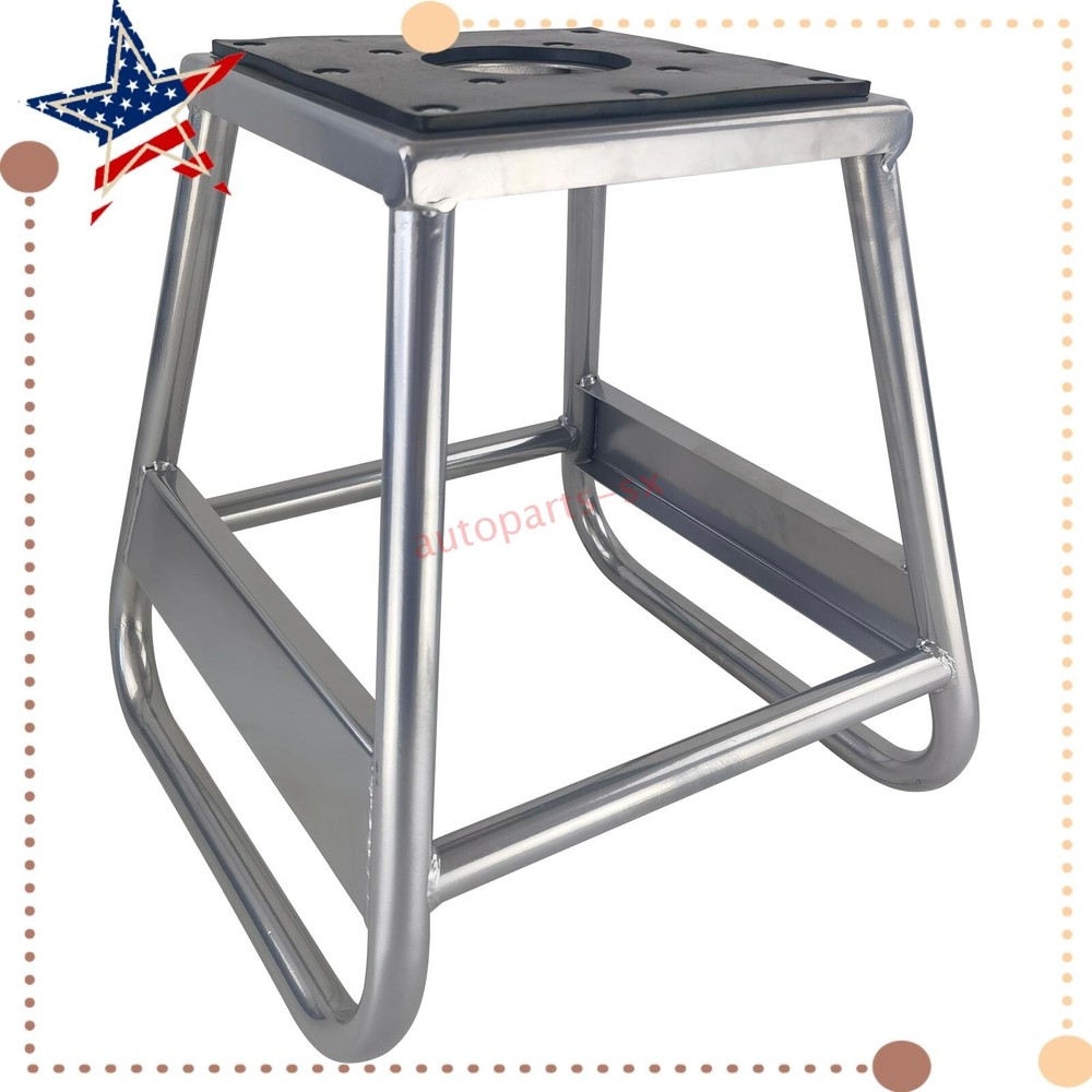Motorcycle Motocross Dirt Bike Panel Stand 1000 lbs Removable Oil Pan