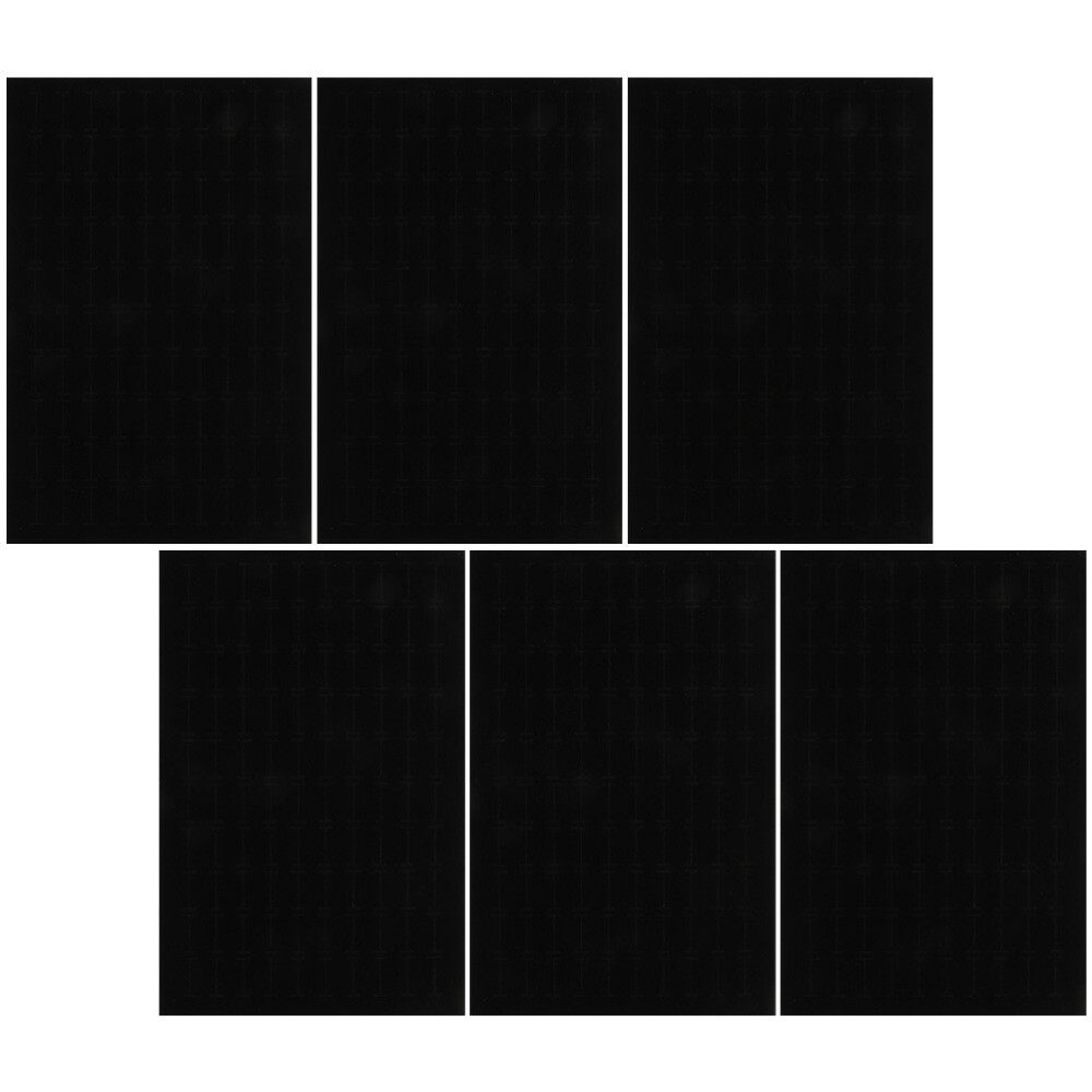 6 piezas bandejas pequeñas soporte de anillo para joyero almohadilla inserciones anillos almohadillas