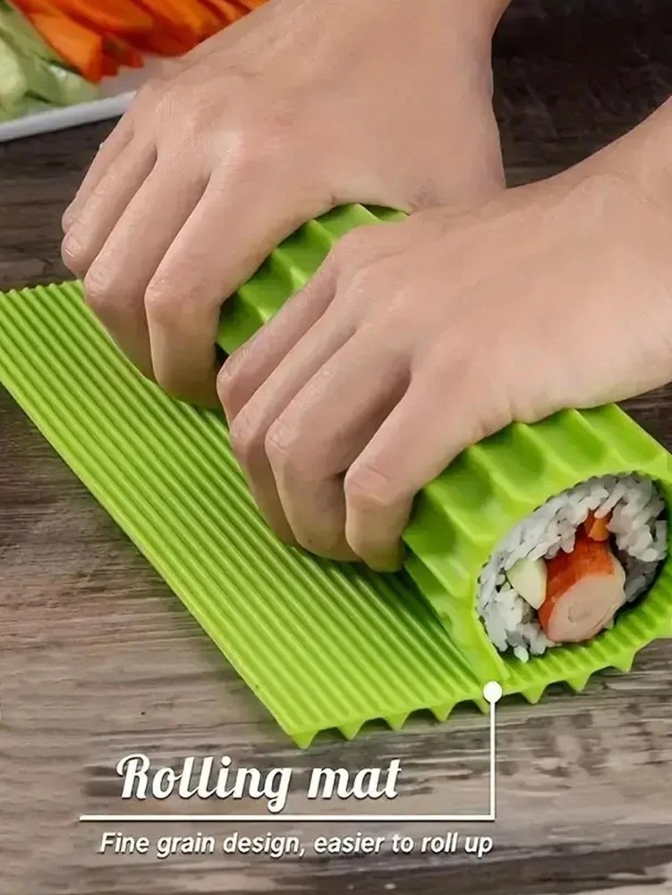 Diy Sushi Roll Mat Tool - Home & Restaurant Party Kit