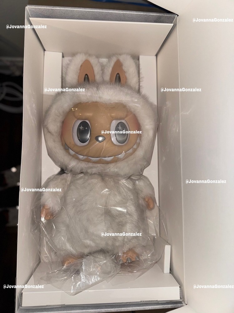 US Authentic Pop Mart Monsters Labubu Zimomo Angel in Clouds Vinyl Doll