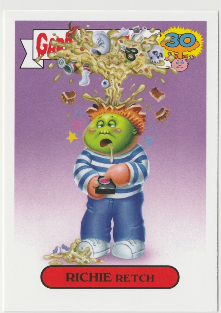 Richie Retch 2a Garbage Pail Kids GPK 2015 30th Anniversary Series Trading Card
