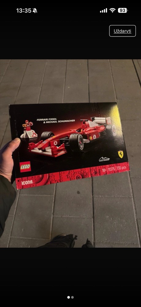 LEGO® Icons Ferrari F2004 & Michael Schumacher 11375