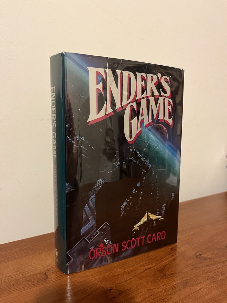 SIGNED Ender’s Game 1st Edition 1st Printing Orson Scott Card
