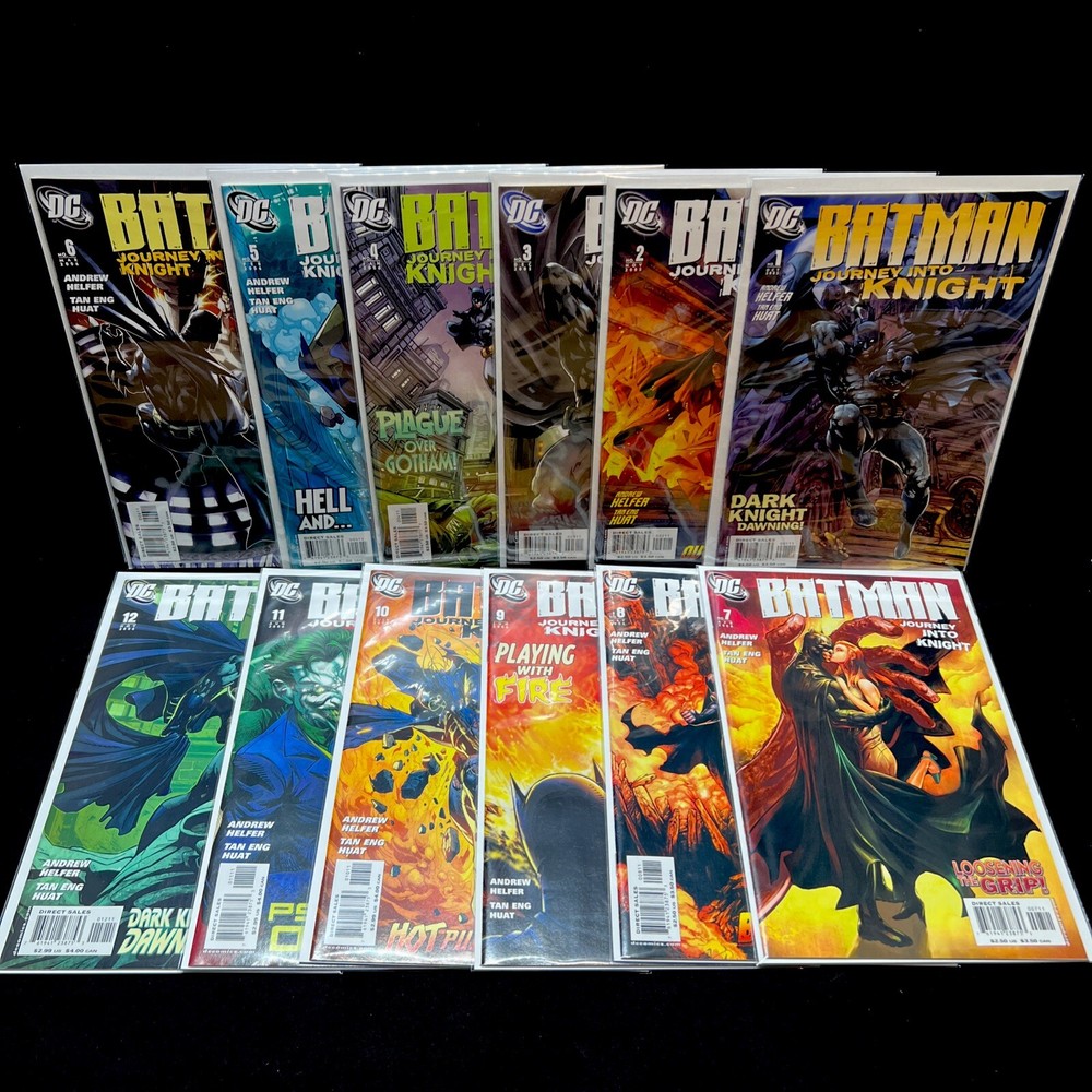 Batman: Journey Into Knight #1 2 3 4 5 6 7 8 9 10 11 12 (of 12) (DC, 2005) NM-