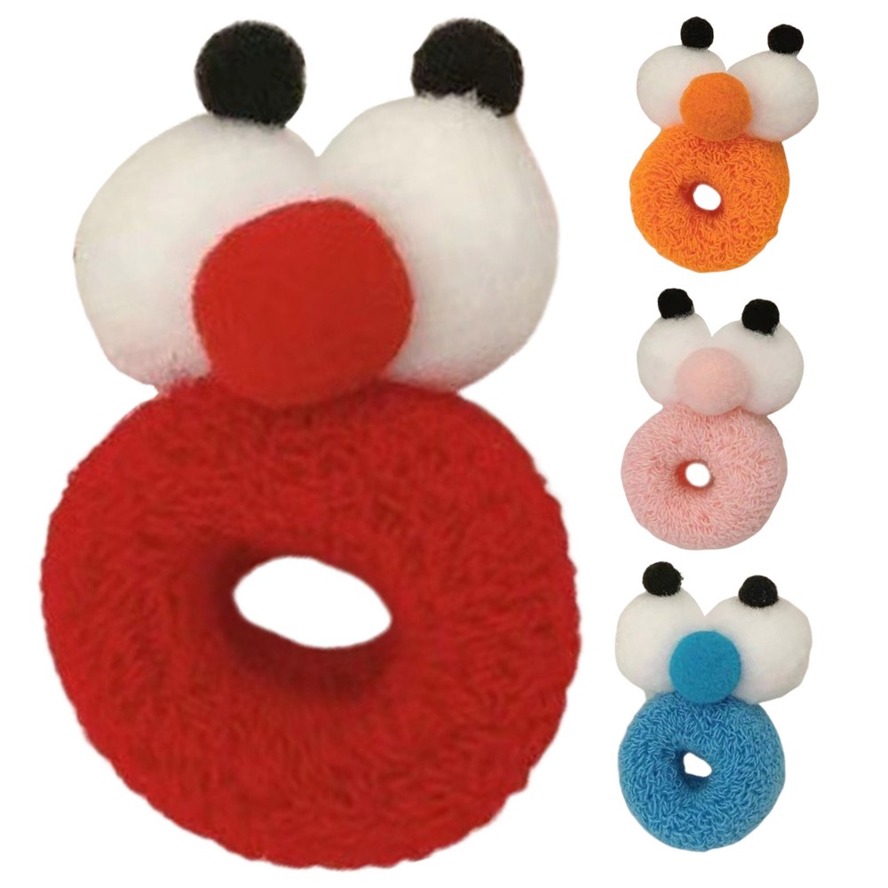 1pc High Elastic Big Eyes Fun Hair Ties for Girls Daily Accessories