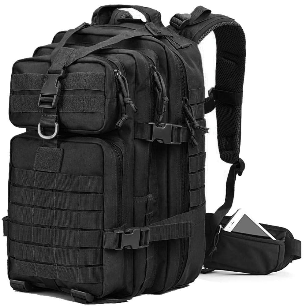 42L Tactical Military Backpack 3-Day Assault Pack Army Molle Rucksack