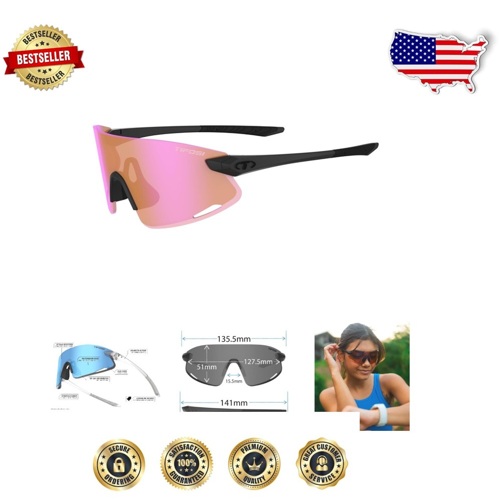 Durable Ultra-Light A/C Red Sport Sunglasses for Hiking and Running