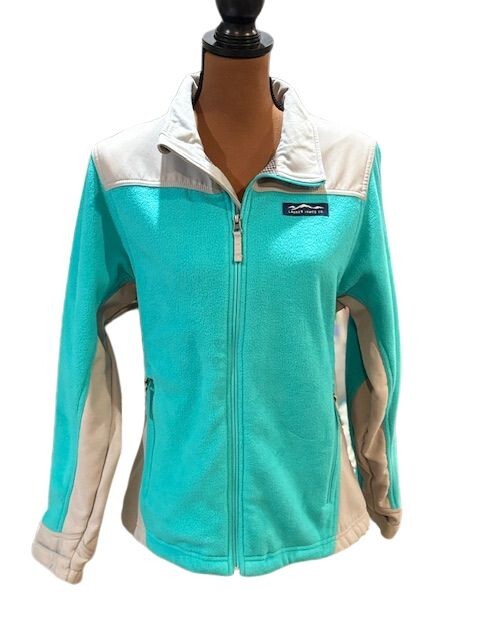 Vacay Every Day Palmer Fleece Jacket by Lauren James in Sea Green Size L