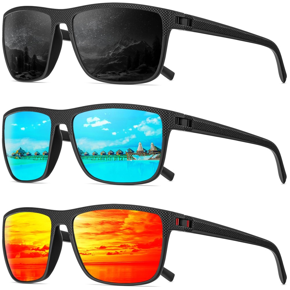 Polarized UV Protection Lightweight Sunglasses for Men
