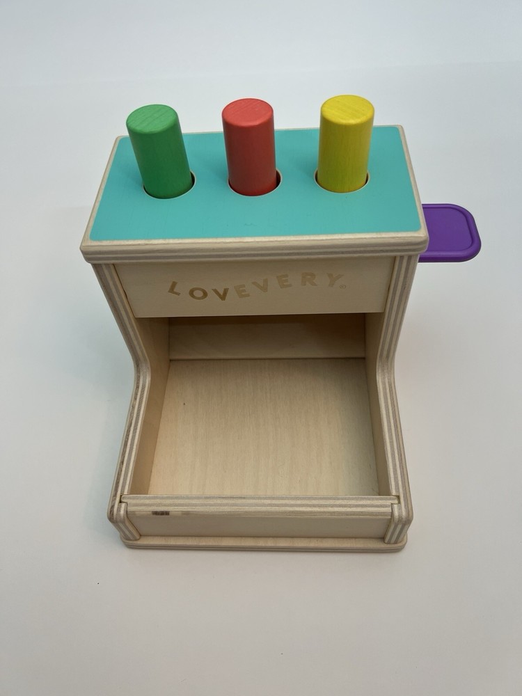 Lovevery Wooden Peg Dropper