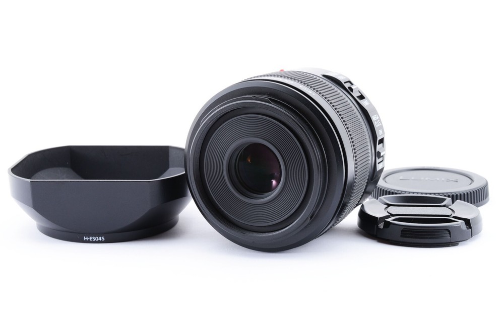 Leica Panasonic LUMIX H-ES045 45mm f/2.8 OIS Lens from Japan EXC5 #1586