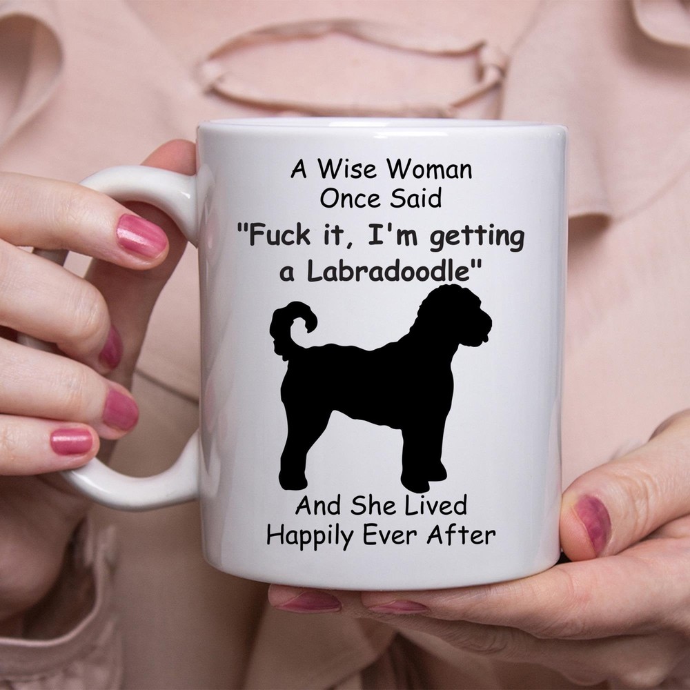 Funny Labradoodlegift For Women White Coffee Mug Coffee Cup