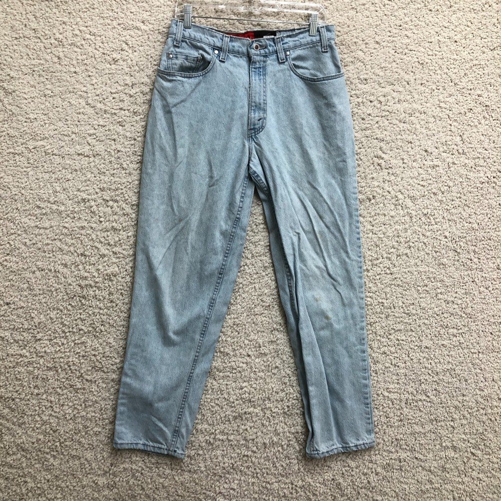 VINTAGE Levis SilverTab Jeans 32x30 Mens Blue Loose Fit Tapered Leg Baggy Skater