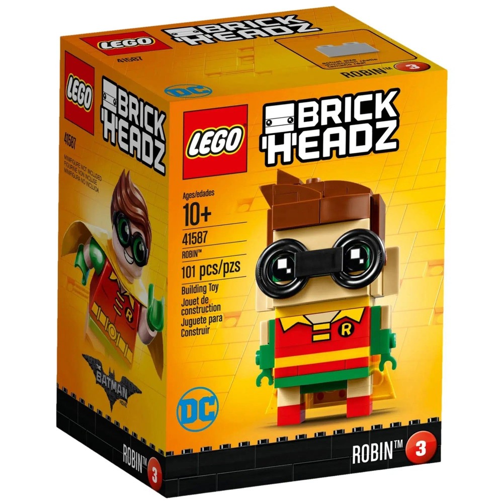 LEGO BrickHeadz DC Comics Robin Super Heroes Building Set 41587
