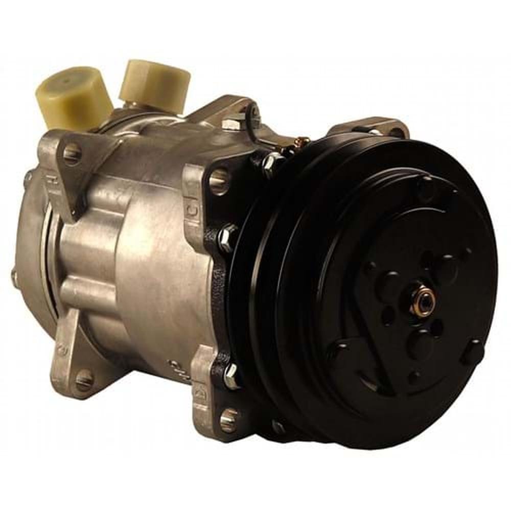 885165549A Sanden SD7H15HD Compressor, w/ 2 Groove Clutch - Fits Case IH