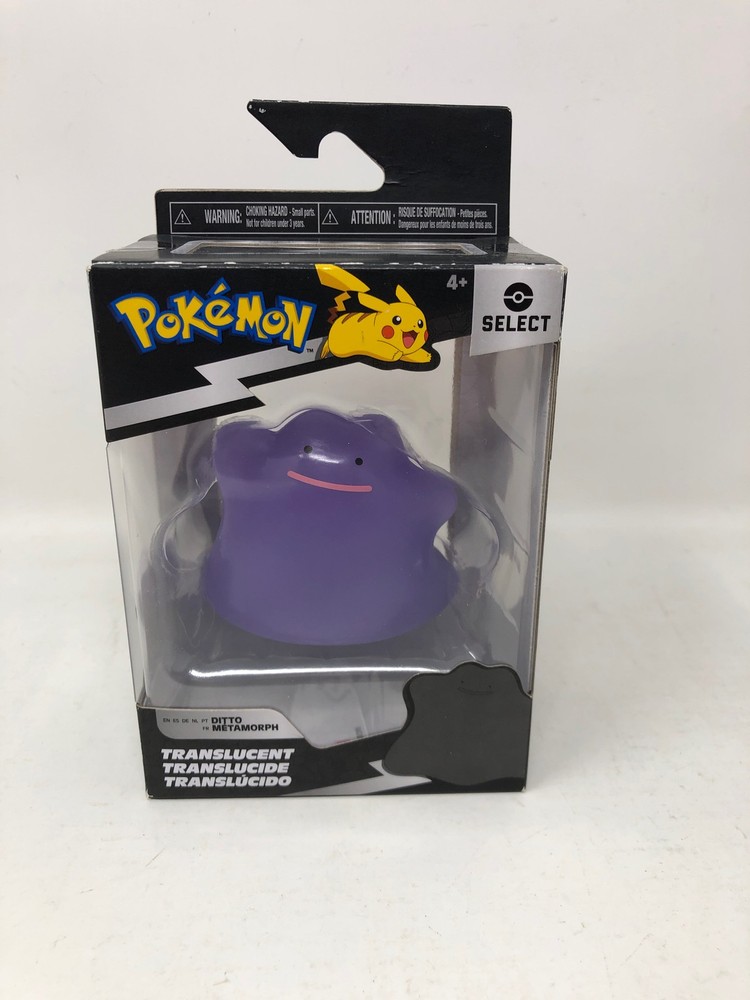 Jazwares Pokémon Translucent Series 4 Ditto Figure PKW2742 Collectible