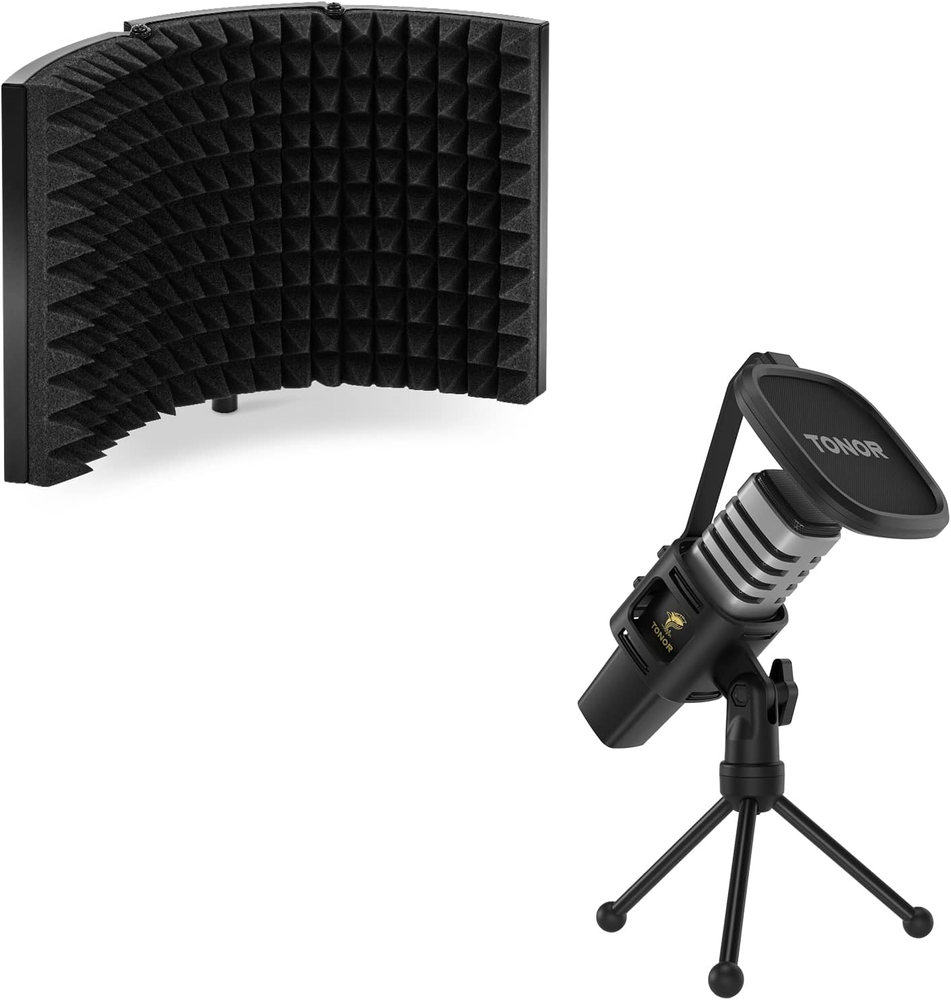 USB Microphone TC30 and Microphone Isolation Shield