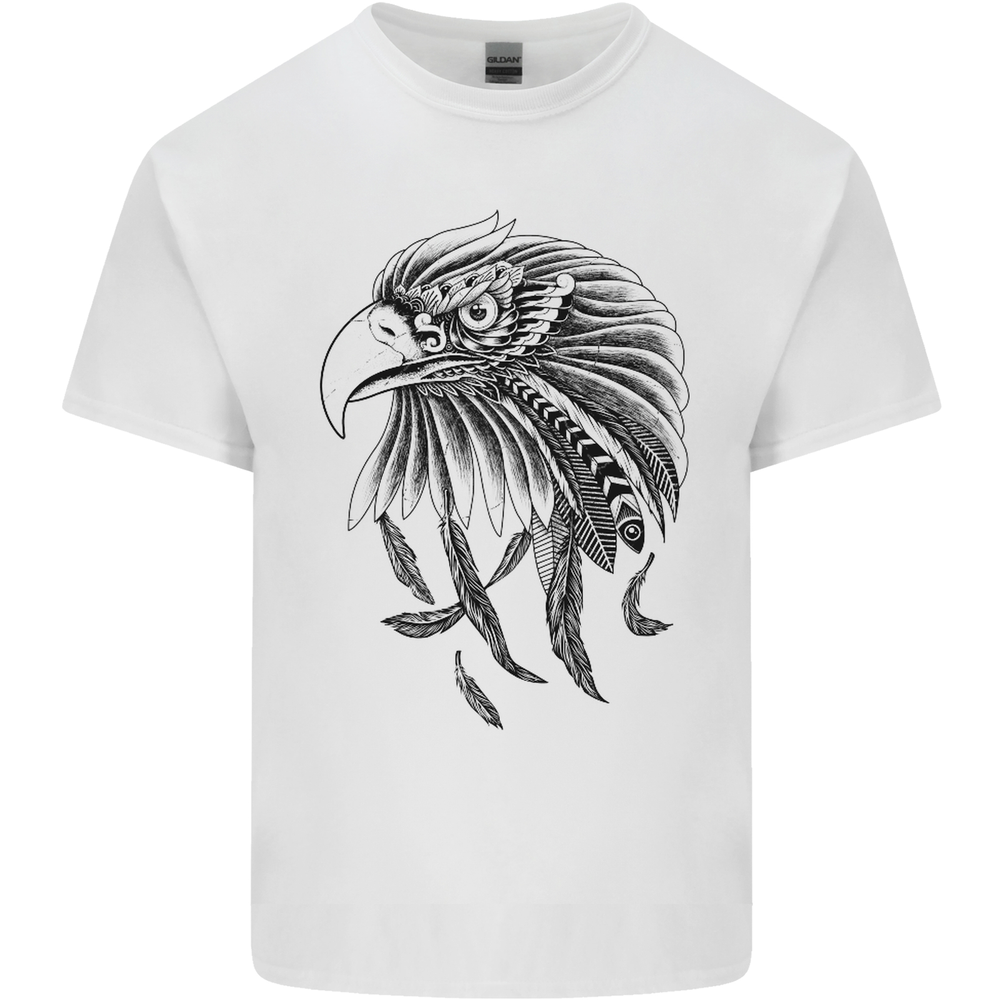 Eagle Ornithology Bird of Prey Mens Lightweight Cotton Tee