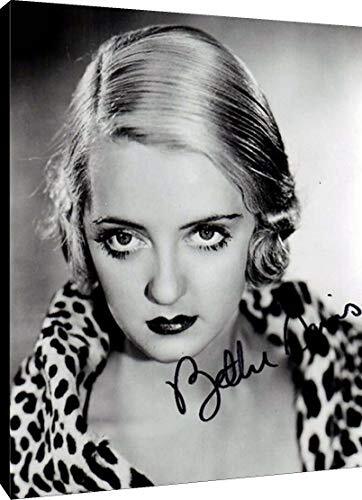 Photoboard Wall Art: Bette Davis Autograph Print