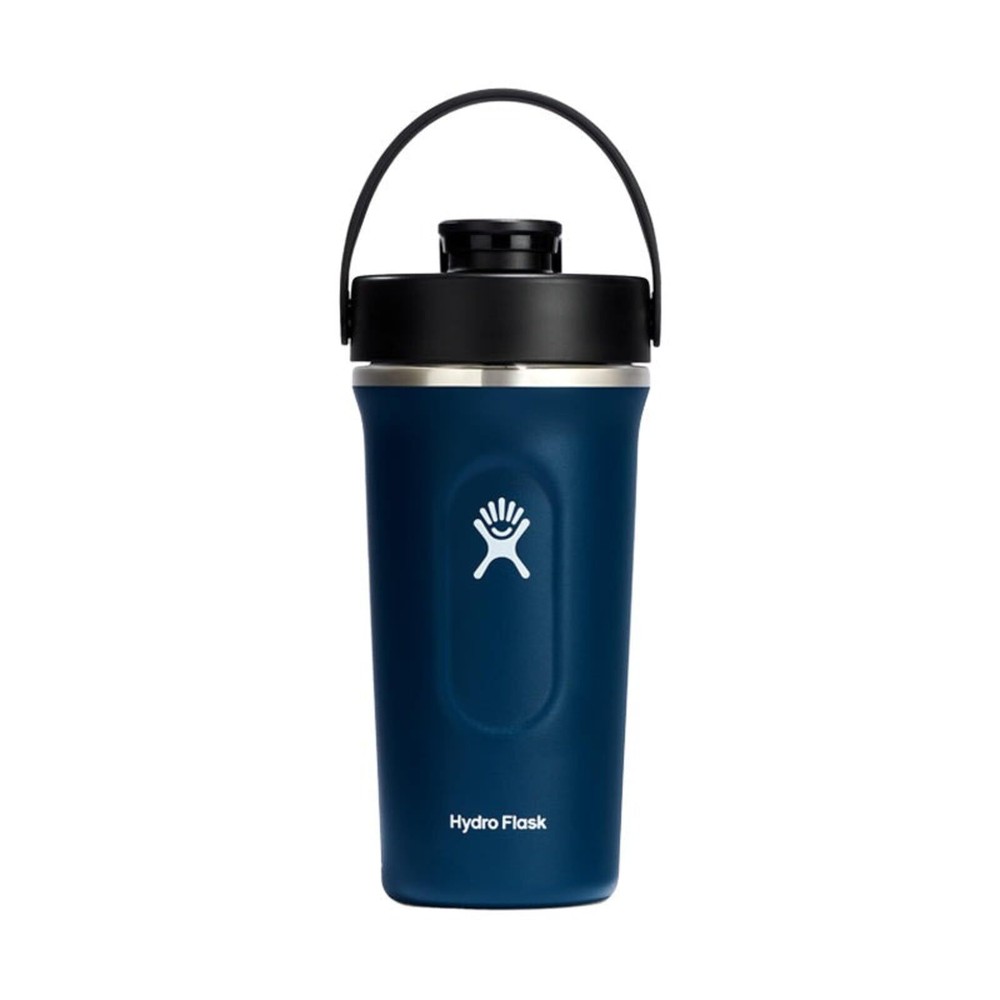 Hydro Flask 24oz Insulated Shaker Bottle in Indigo for Gym and Travel
