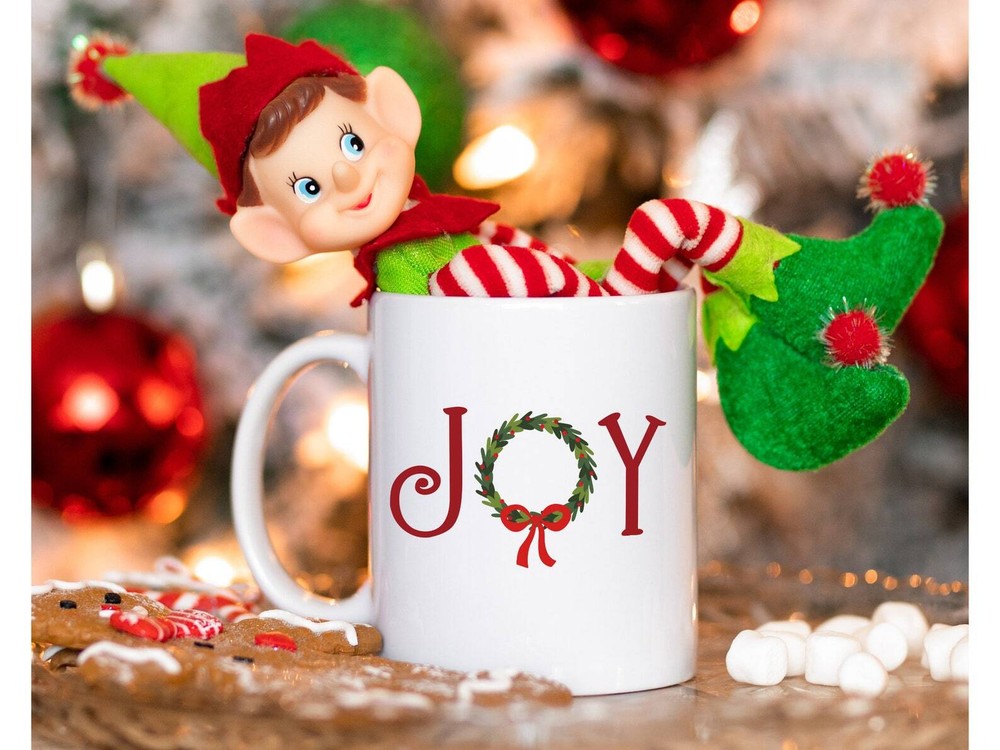 Personalized Christmas Mug Cute Festive Christmas Mug Christmas Eve Mug Ceramic