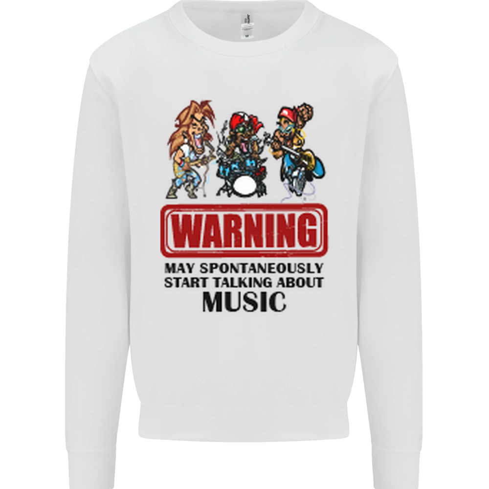 Music Festival Beer Alcohol Gig Dance Rock Mens Sweatshirt Jumper