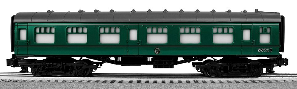 Lionel 2327230 Slytherin Coach Train Set Harry Potter Themed